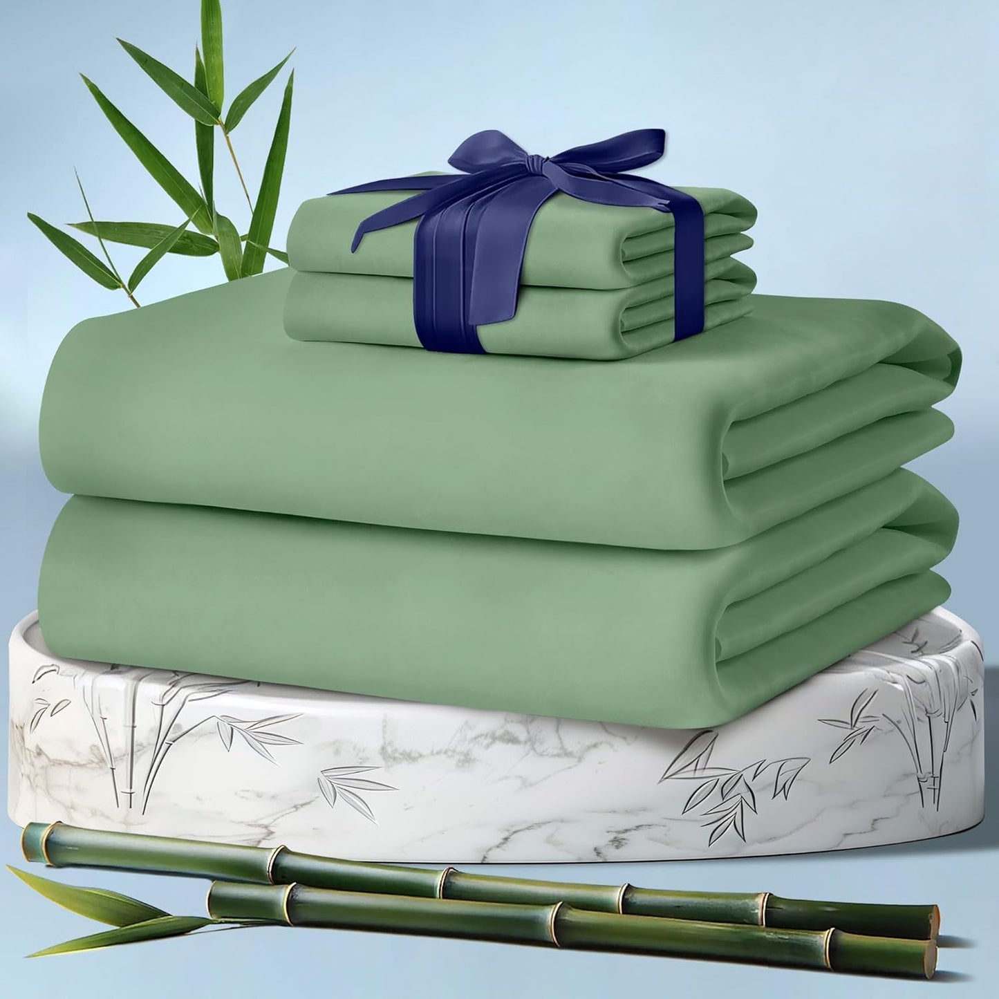 Viscose Derived from Bamboo Sheets Full Size - Ultra Soft Comfort