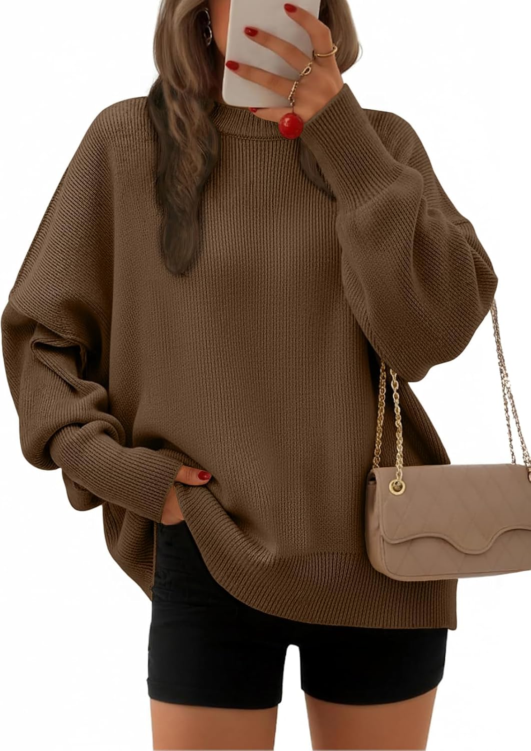 EFAN Women's Oversized Sweaters for Cozy Fall Fashion