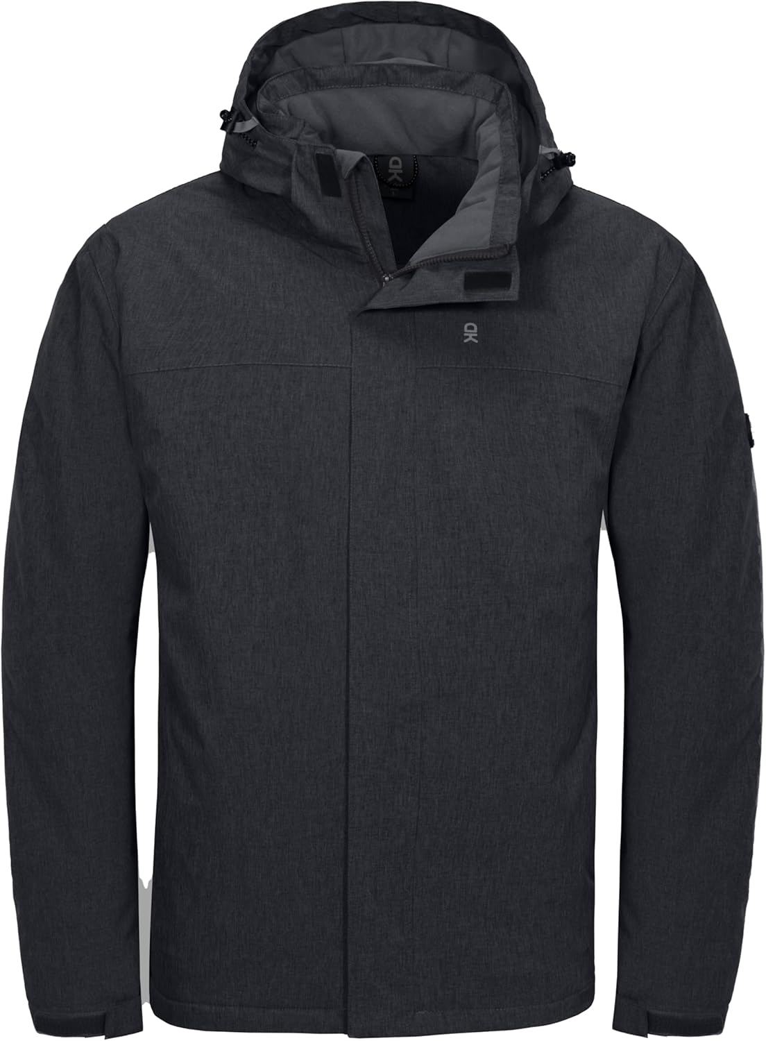 Windproof Ski Jacket with Detachable Hood | Stay Warm & Dry!