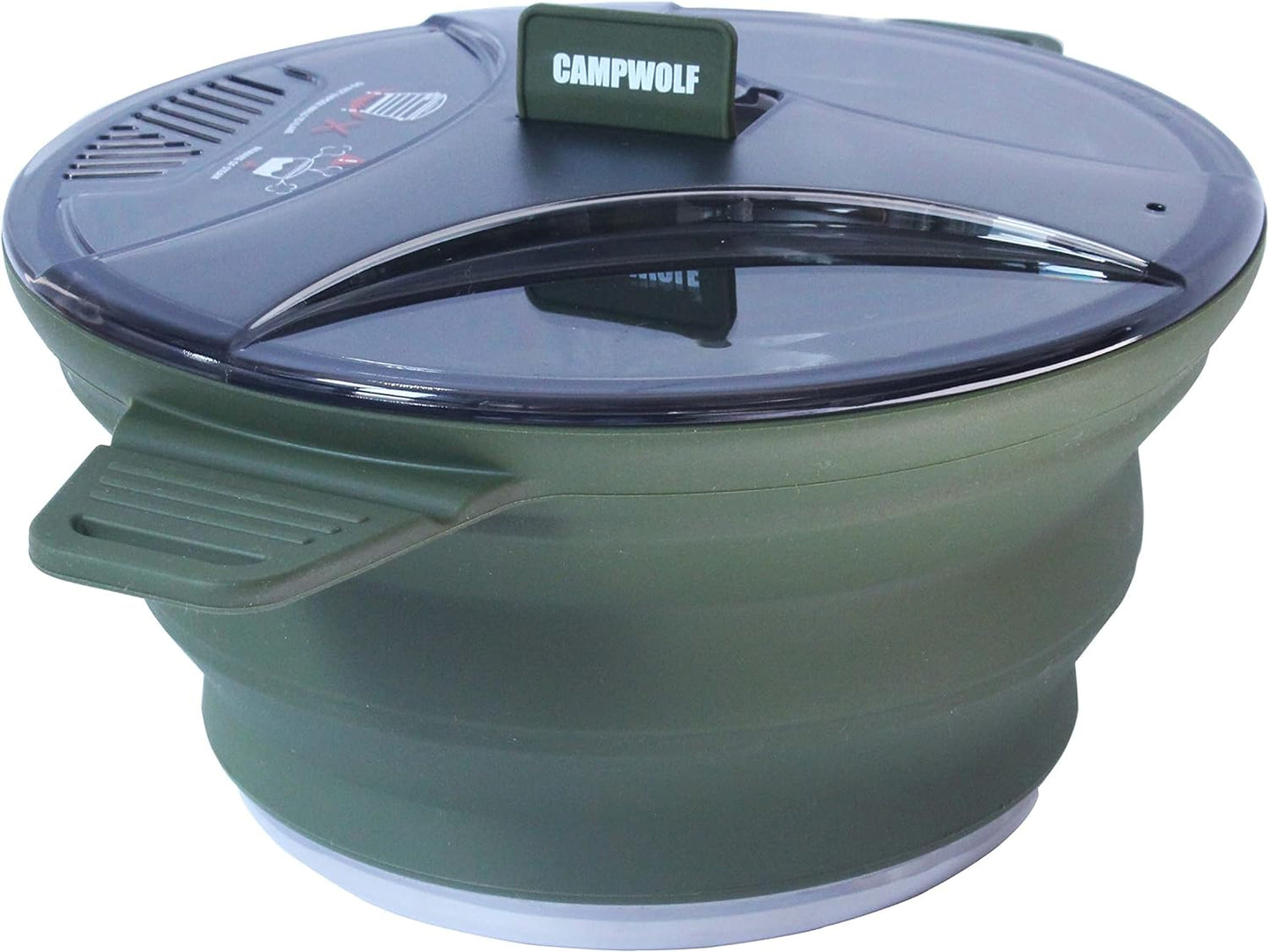 CAMPWOLF 2.5L Collapsible Cook Pot: Portable Outdoor Cooking