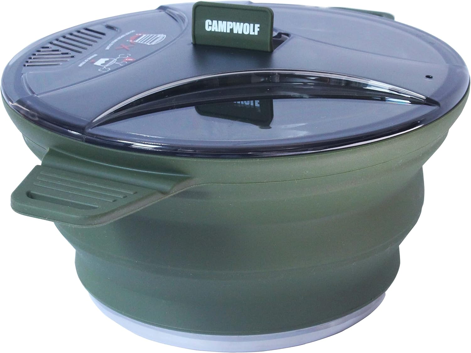 CAMPWOLF 2.5L Collapsible Cook Pot: Portable Outdoor Cooking