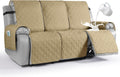 VANSOFY Waterproof Recliner Couch Cover 3-Seater - Durable Protection