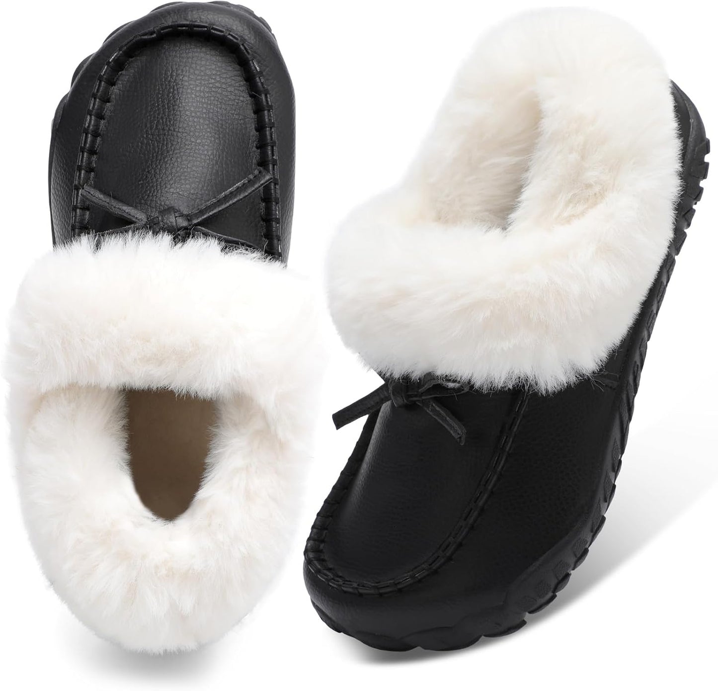 Cozy Warm Winter Boots for Women - Stylish Ankle Moccasins