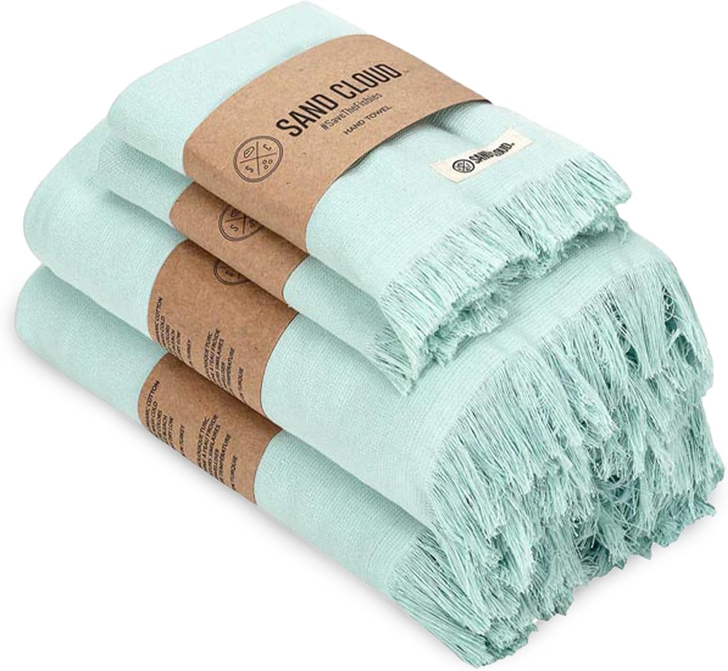 Sand Cloud Turkish Bath Towels Bundle - Lightweight & Soft Set