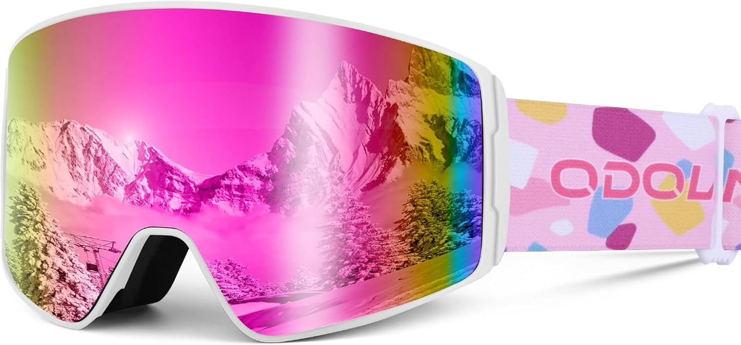 Odoland Youth Ski Goggles - Fog-Free Fun!