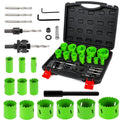 Bi-Metal Hole Saw Kit 22PCS - Fast Clean Cuts for Metal & Wood