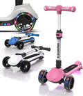 Kids Electric Scooter for Age 4-9 - Light Up 3-Wheel Scooter