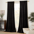 NICETOWN Halloween Velvet Blackout Curtains - 108 Length