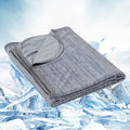 OIGAE Cooling Blanket for Hot Sleepers - Lightweight Twin 60in x 80in