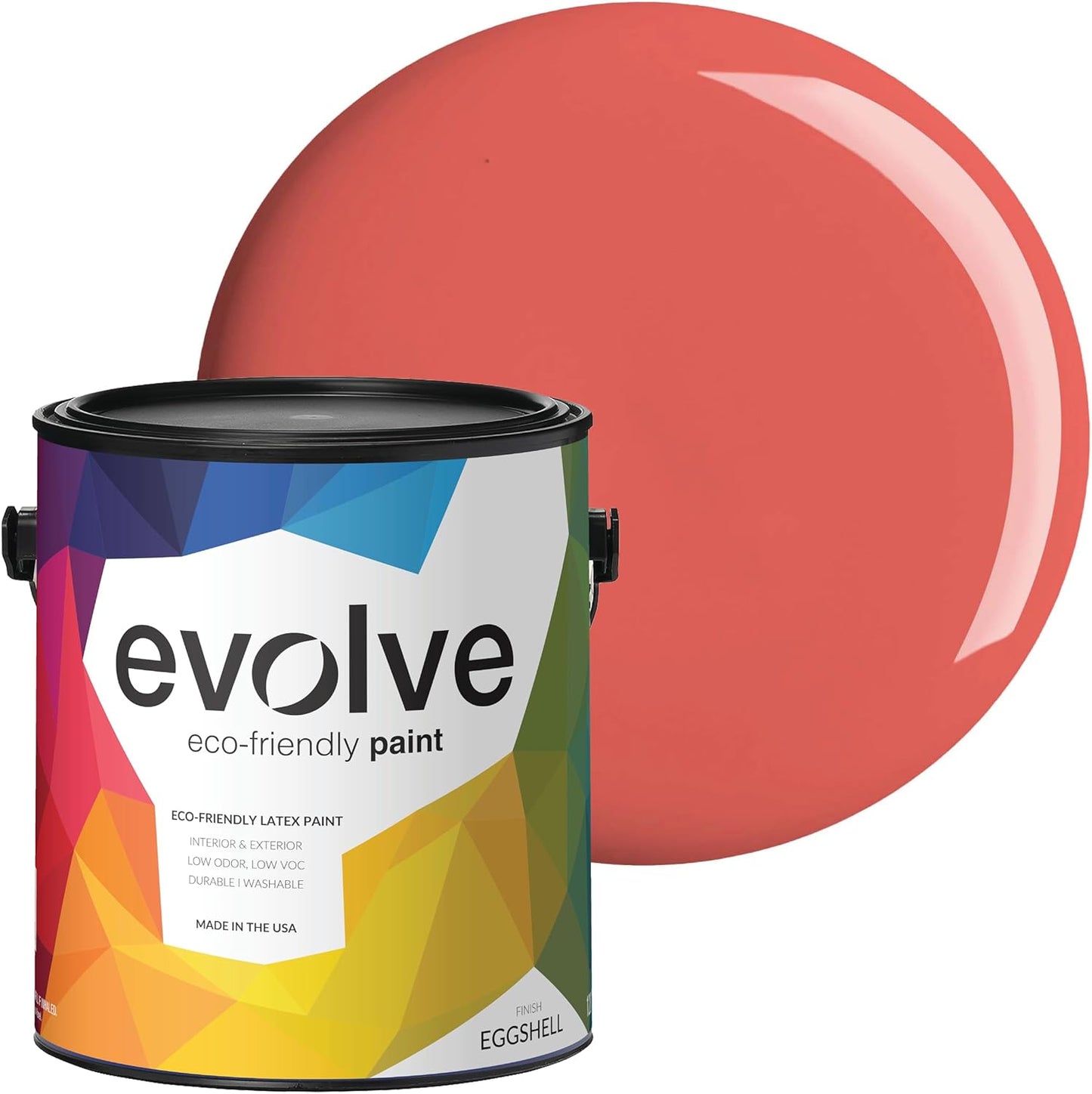 EVOLVE Paint & Primer: Eco-Friendly Low Sheen for All Surfaces