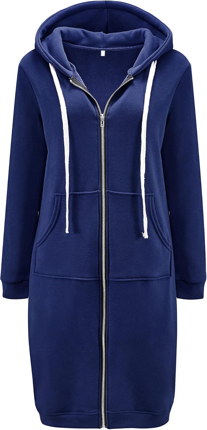 DUOYANGJIASHA Womens Hoodies Zip Up Sweatshirts for Winter