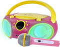 SINGINGWOOD NP030AB-YP Portable Karaoke System - Pink Boombox