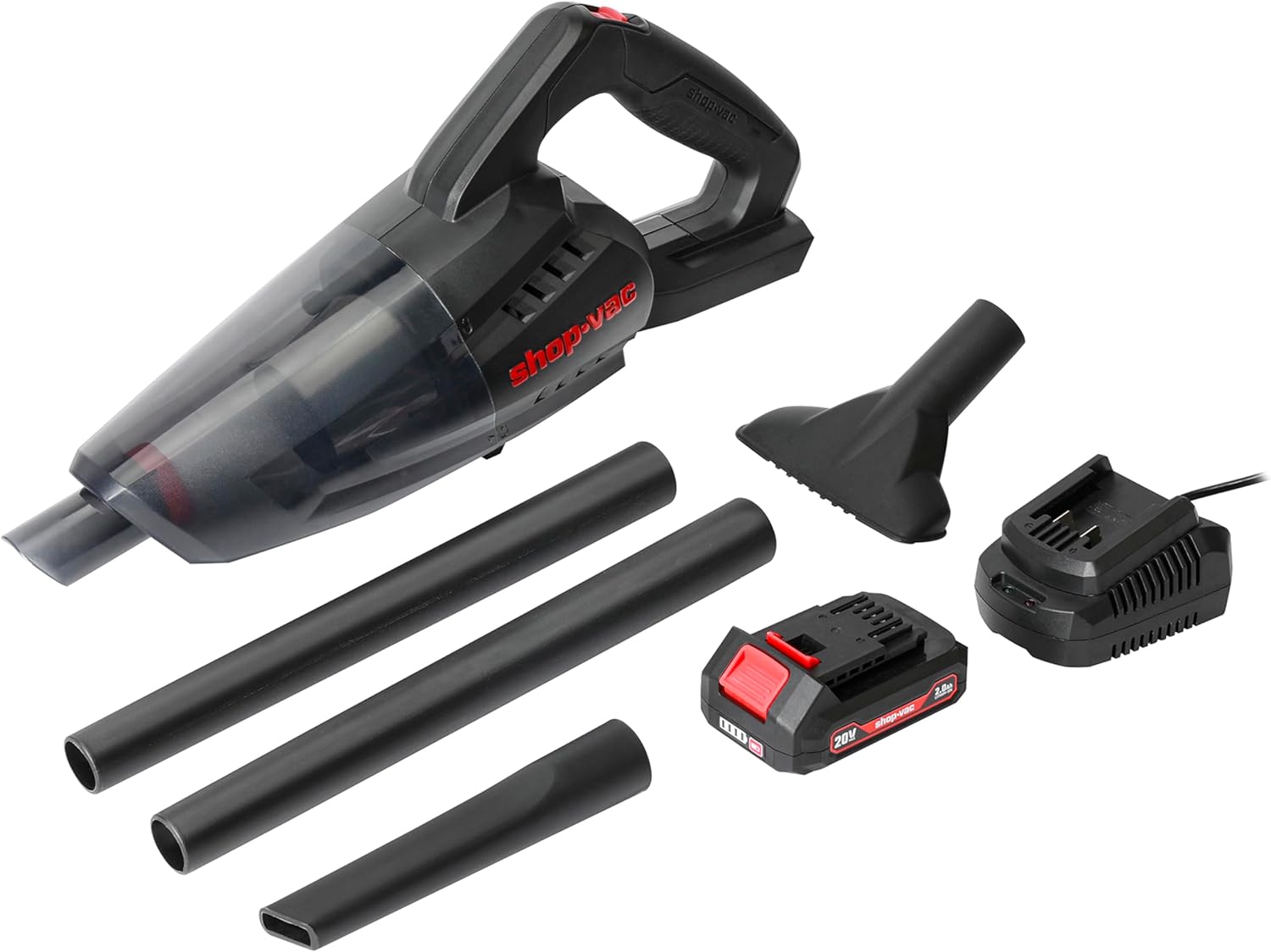 Shop-Vac Cordless 20V Handheld Vacuum - Quick Cleanups Anywhere!