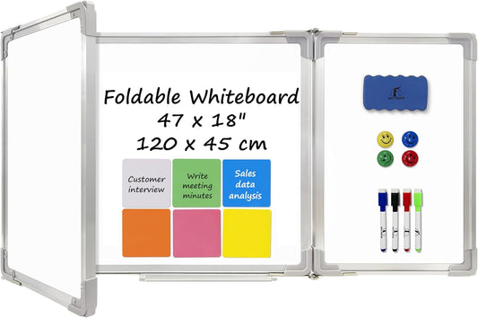 Premium Whiteboard Set with Accessories for Home Office Use