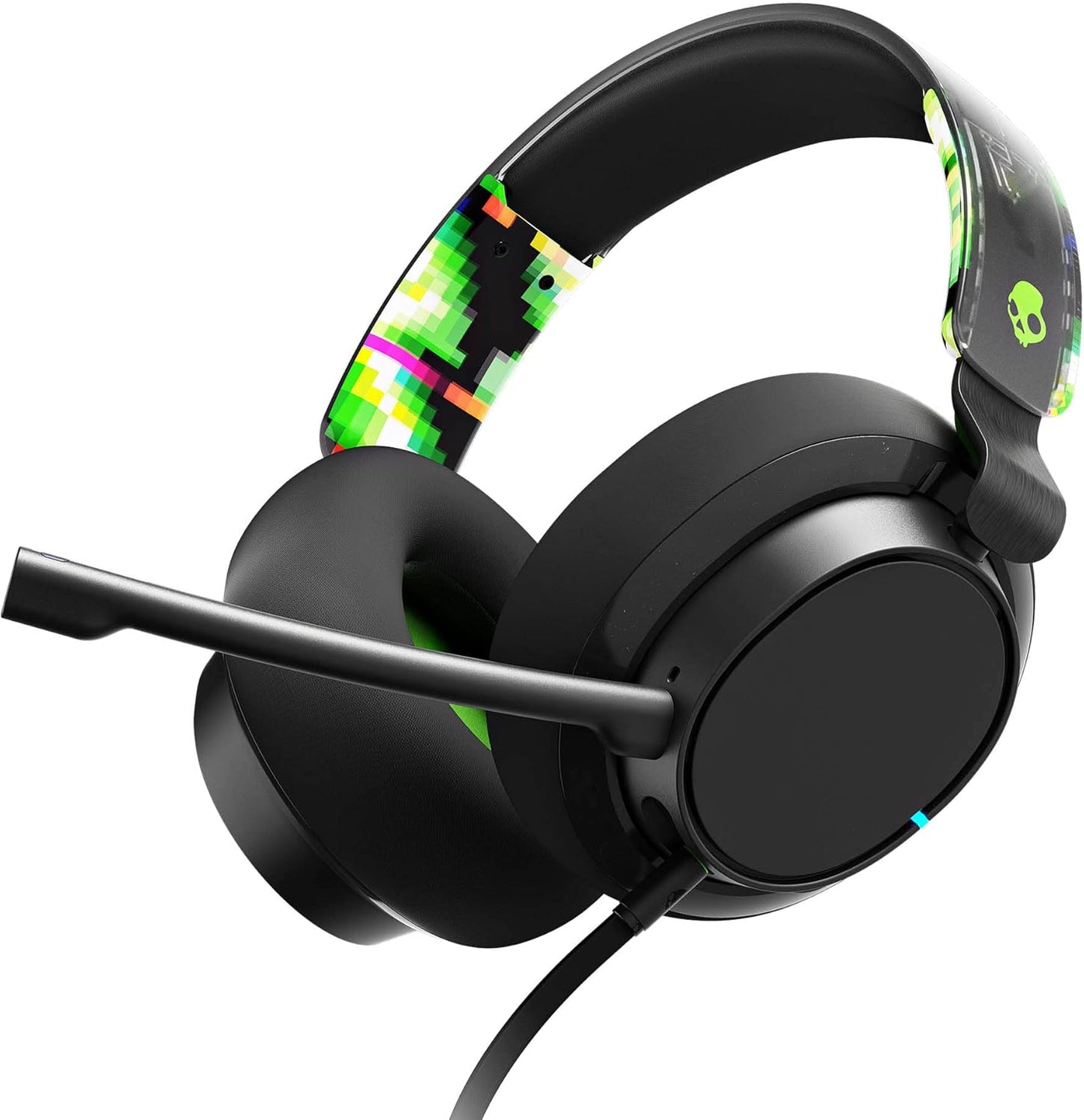Skullcandy SLYR Pro Gaming Headset - Enhanced Sound, AI Mic, Multi-Platform - Green