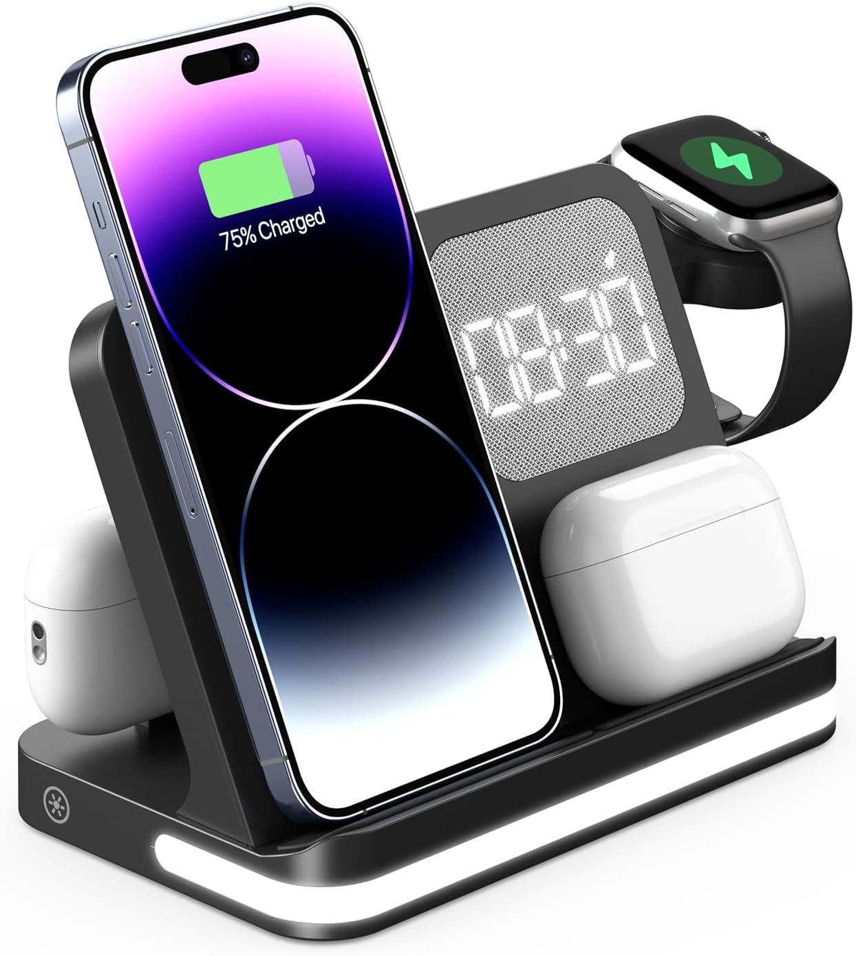 4-in-1 Wireless Charging Station for iPhone, AirPods, iWatch