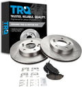 Front Ceramic Brake Pad and Rotor Kit for 1997-2001 Integra - Direct
