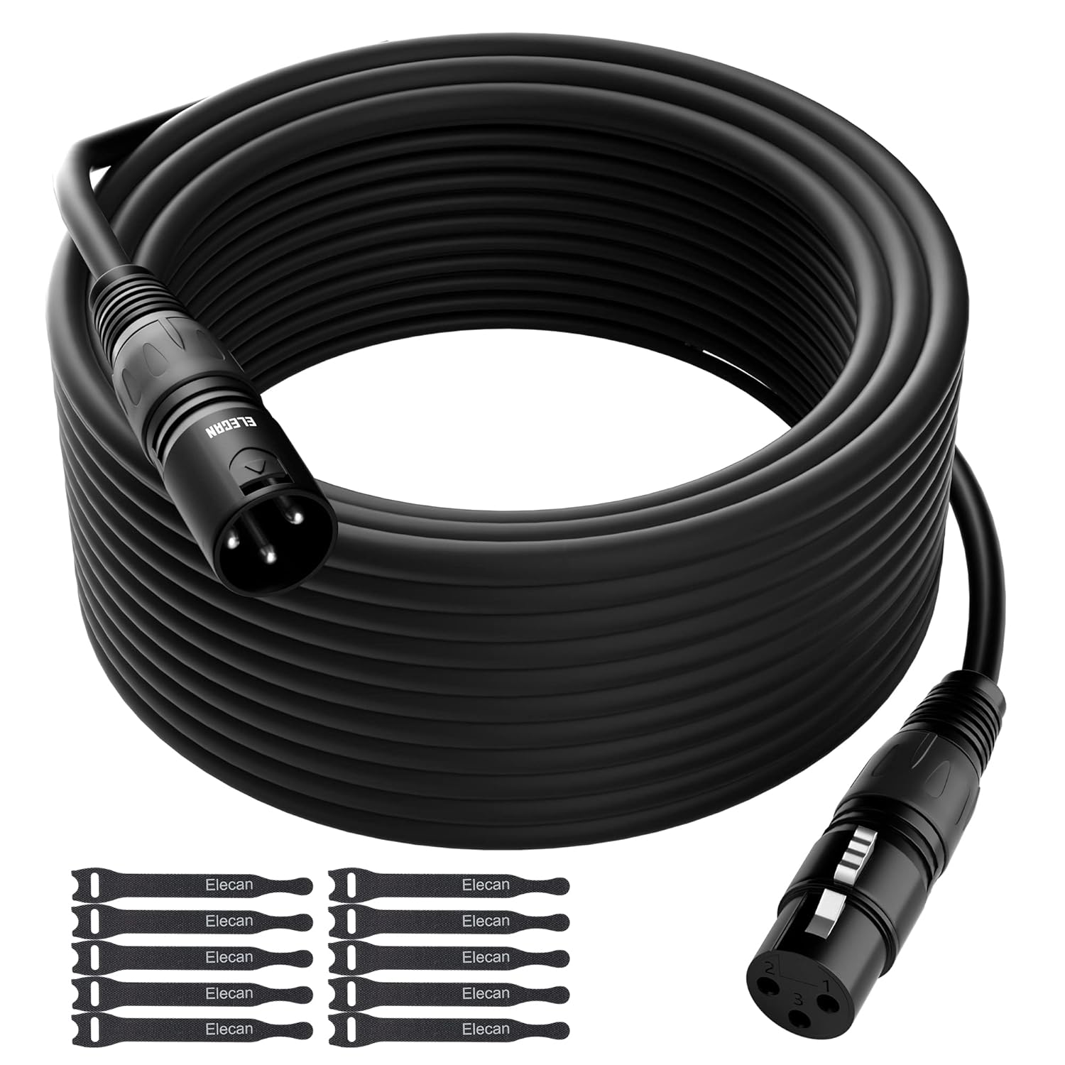 XLR Cable Microphone Cable 150 Feet for HI-FI Sound Quality