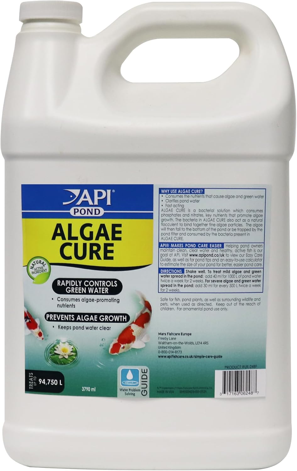 API POND SIMPLY CLEAR 64-Ounce Pond Water Clarifier Review