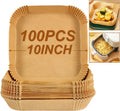 Large Air Fryer Liners 10 in Square - Keeps Basket Clean