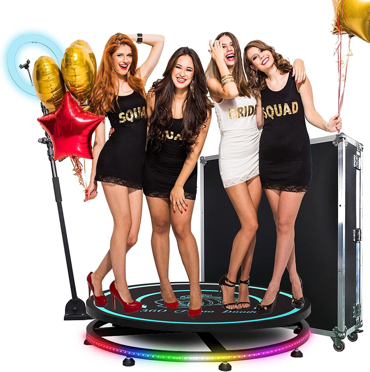 MWE 360 Photo Booth Machine for Parties with Customization Options
