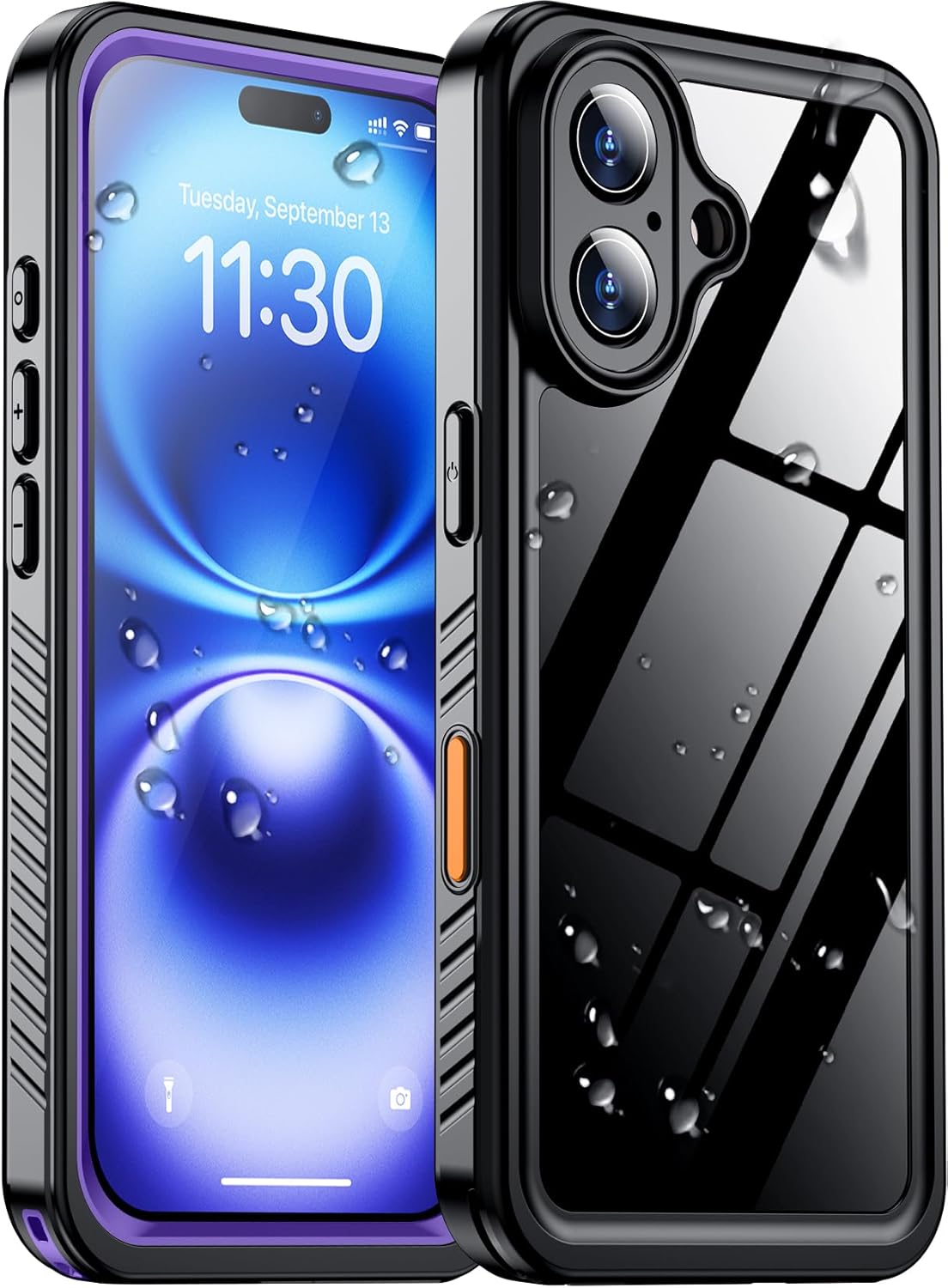 Temdan Waterproof Case for iPhone 16 - Ultimate Protection 6.1in