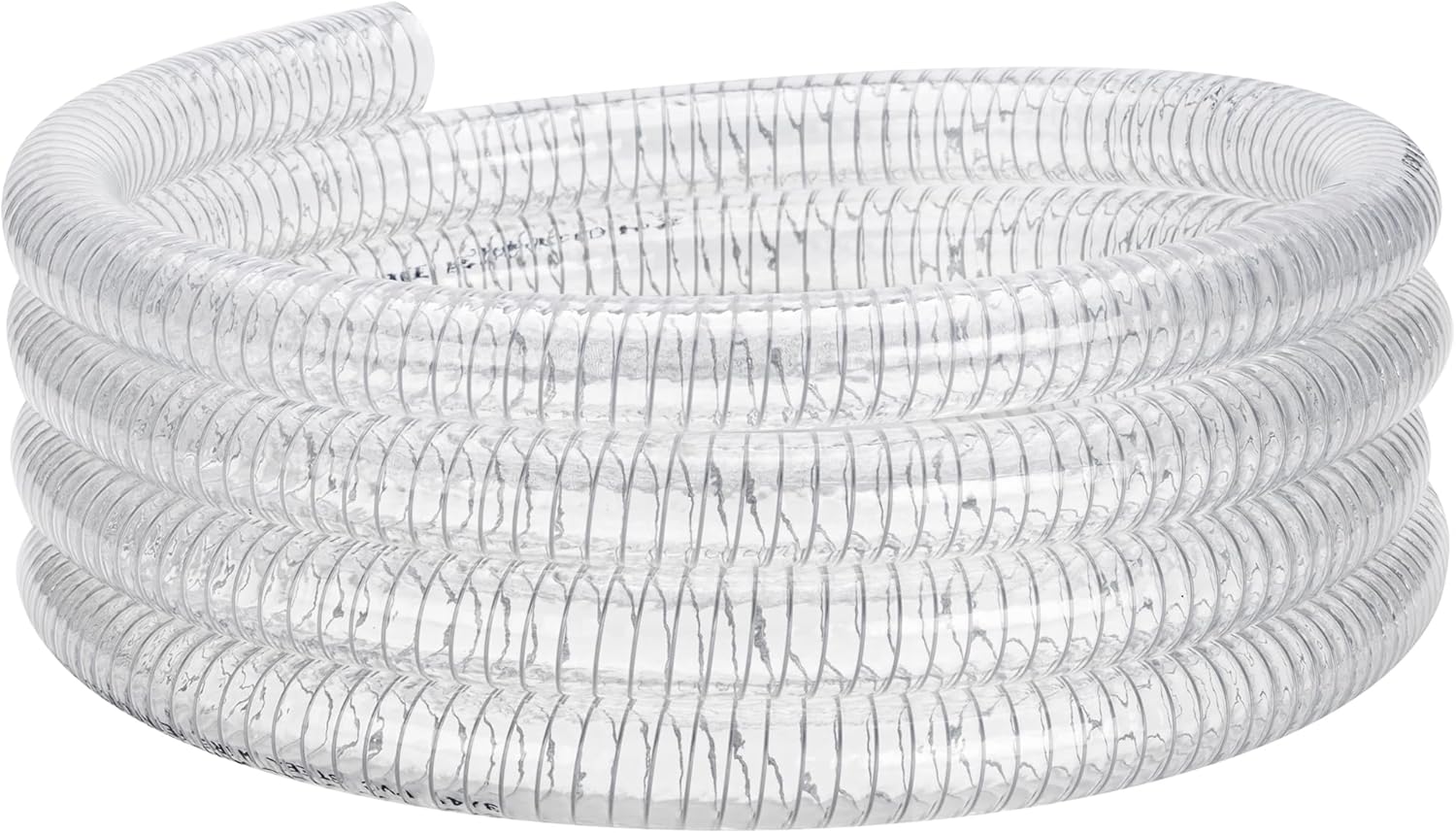 1/2in ID 50ft PVC Reinforced Tubing for Heavy Duty Applications