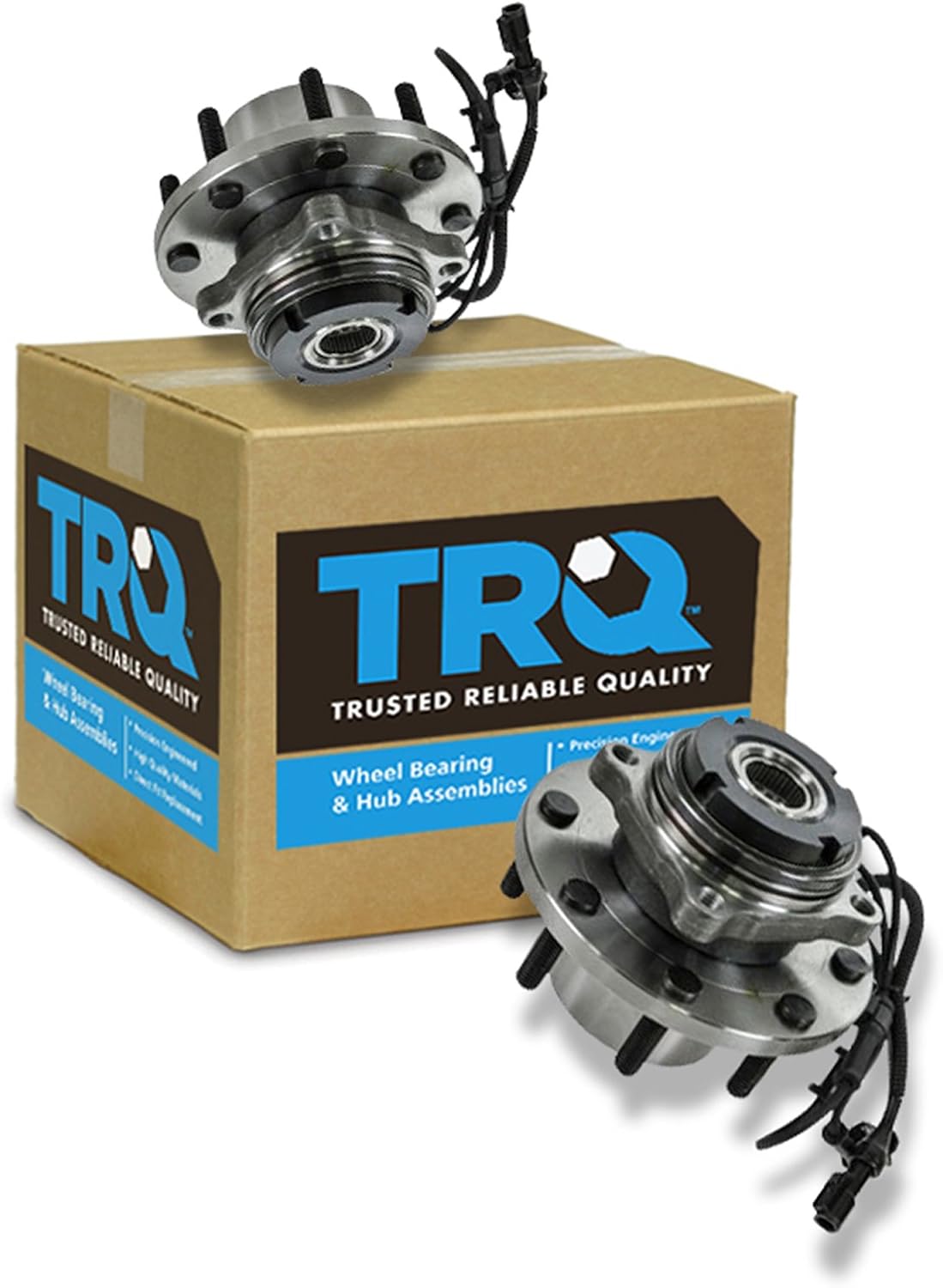 TRQ 2 Piece Front Rear Wheel Bearing & Hub Assembly Set Review