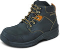 Orthopedic Leather Granite Waterproof Work Boots - Supportive Comfort