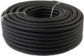 250 ft Split Loom Conduit 3/8 in 9mm Black with Dispenser - Durable