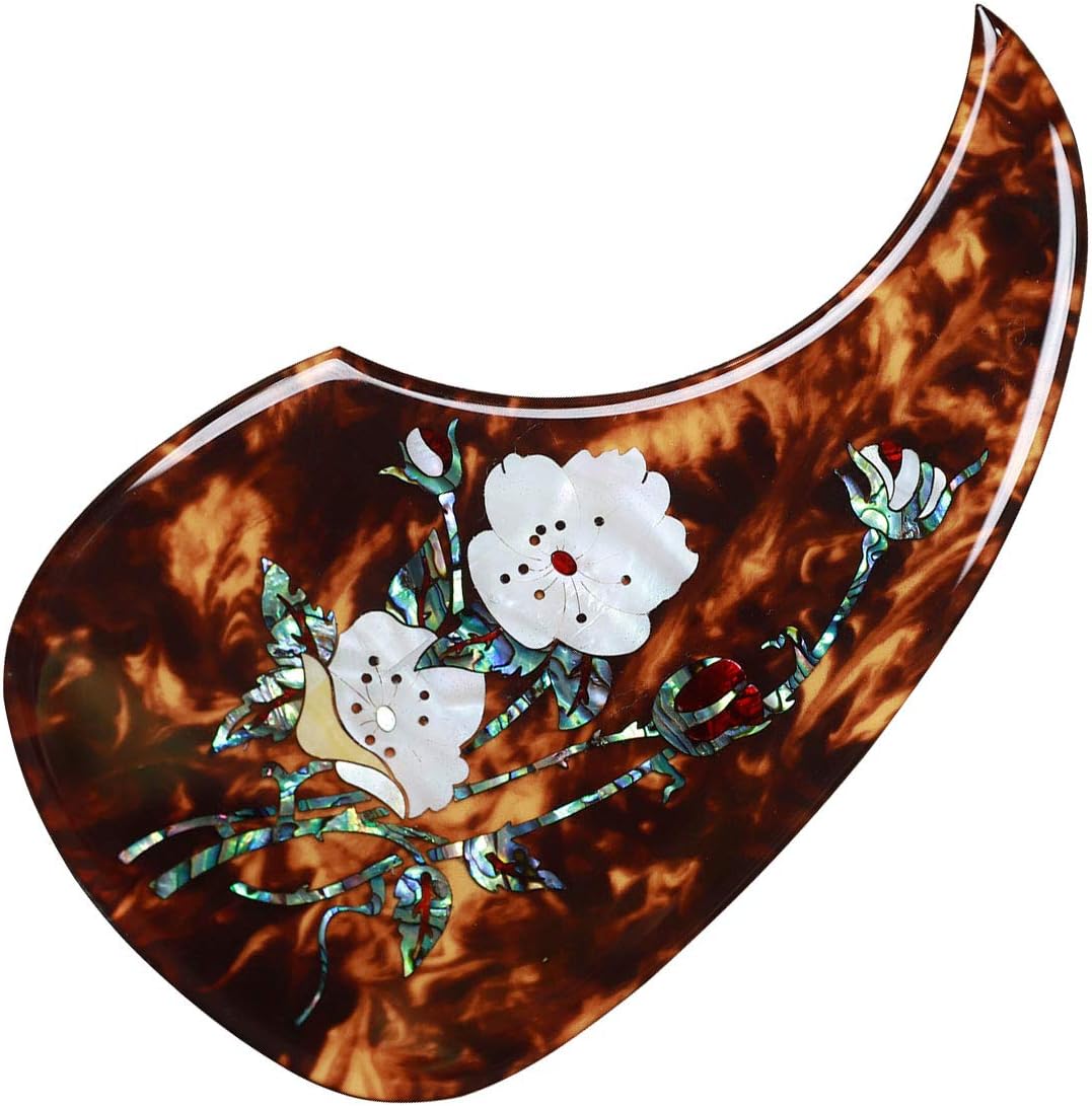 Abalone Flower Inlaid Pick Guard for Martin