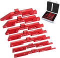 Router Table Setup Bars 7pcs Aluminum Gauge Blocks - Precise Height