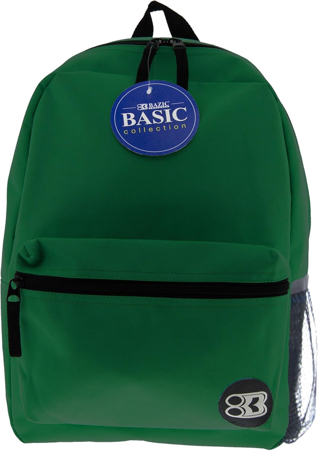 Lightweight School Backpack 16in Green for Students & Travel