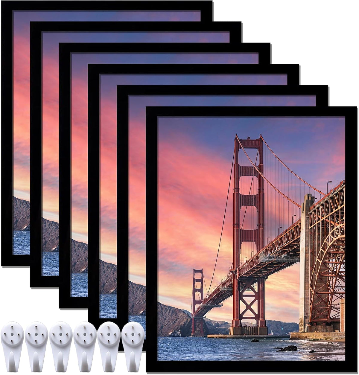 11x14 Picture Frame Set for Canvas Collage and Posters