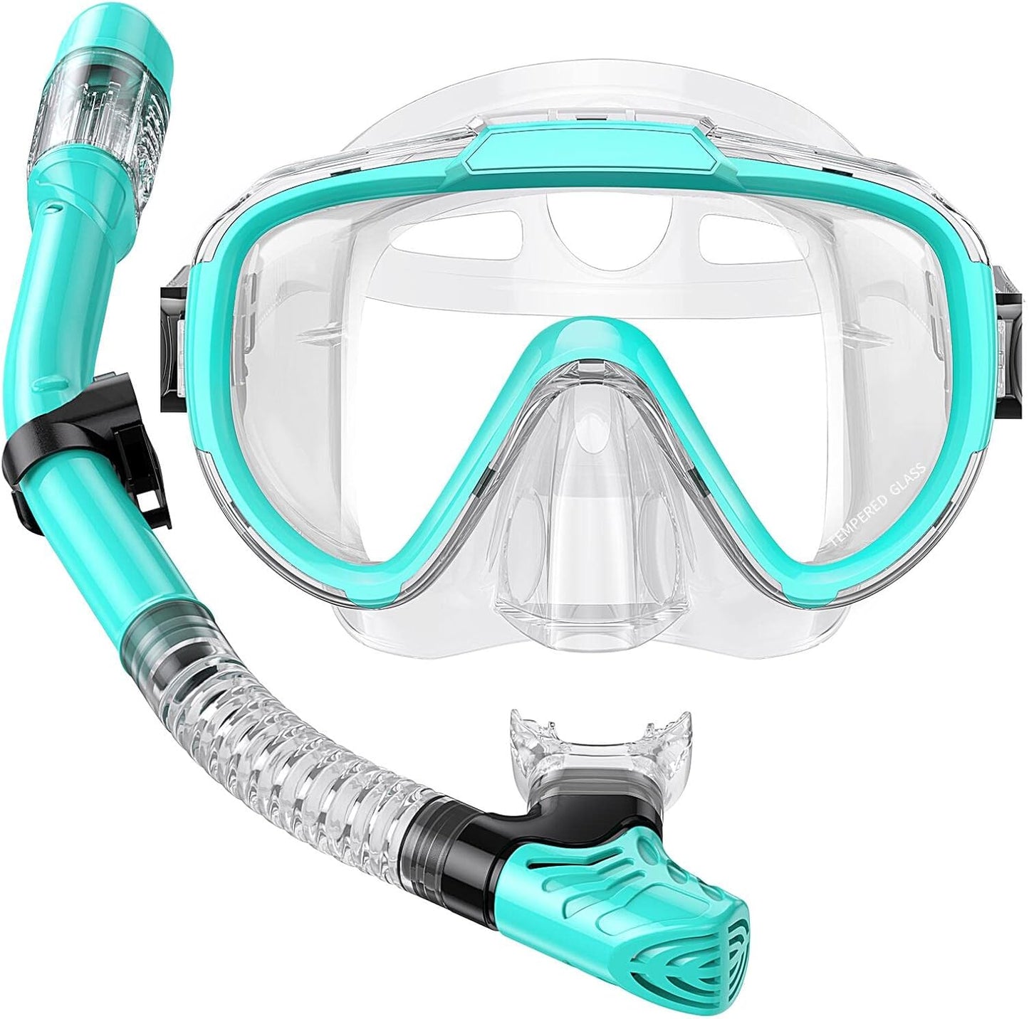 Clear View Snorkel Set - Anti-Fog & Dry Top