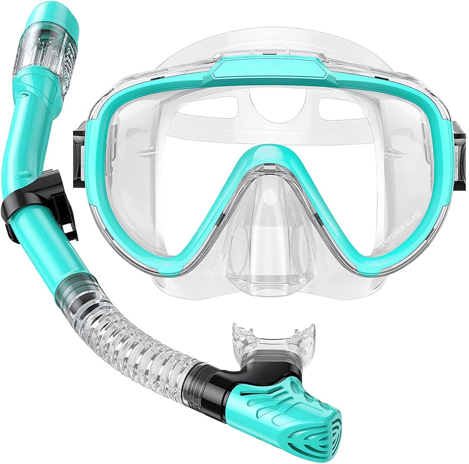 Clear View Snorkel Set - Anti-Fog & Dry Top