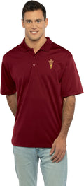 Men's Collegiate Premium Moisture Wicking Team Color Polo - Classic