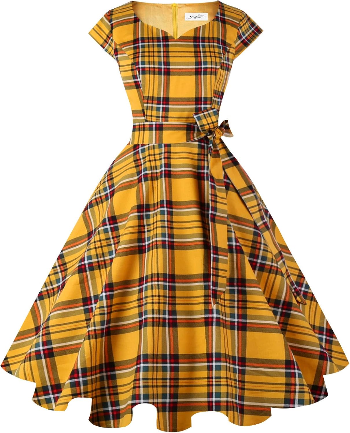 Vintage 1950s Dress for Women - Retro Cocktail Party Swing Style