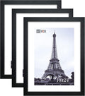 VCK 18x24 Poster Frames 3 Pack Black MDF Wood and Plexiglass