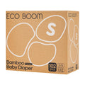 ECO BOOM Diapers Viscose from Bamboo Size 2 - Soft, Absorbent