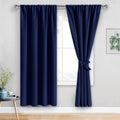 Blackout Curtains for Bedroom Thermal Insulated Noise Reducing - Navy