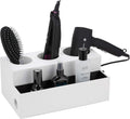 3-Hole Hair Tool Organizer for Stylish Bathroom Storage