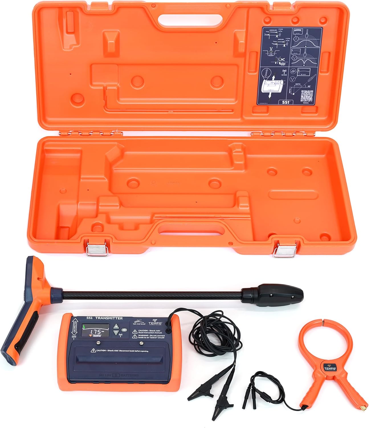 TEMPO 551 Advanced Underground Utility Locator for Professionals