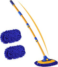 Car Wash Brush Mop Kit 56.7in Telescopic Handle - Scratch Free