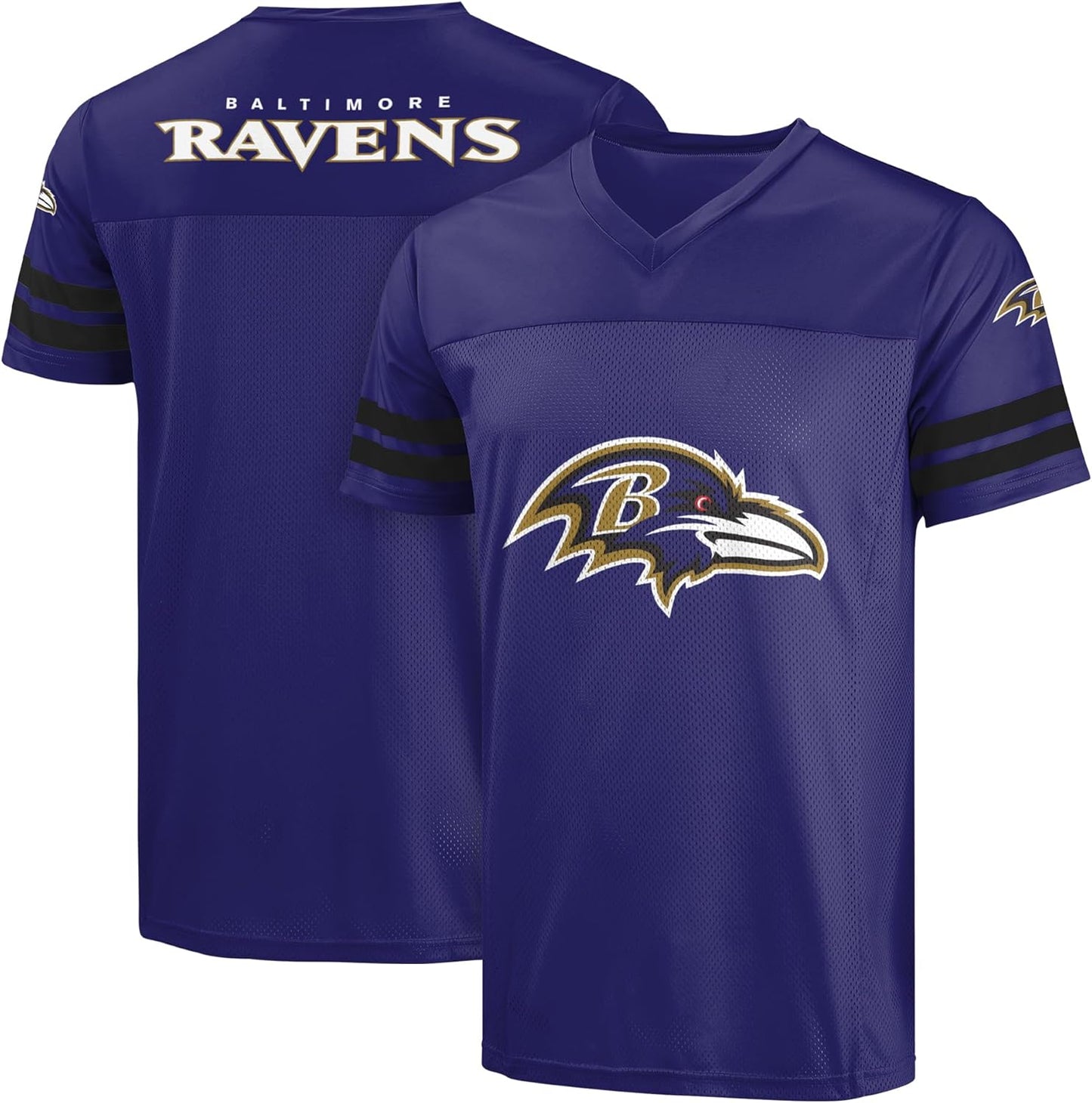 FOCO NFL Men's Game Day V-Neck Top for Ultimate Comfort