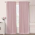 Blush Pink Blackout Curtains for Kids Bedroom Girls - 52 x 90 in 2