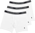 POLO Men's Stretch Classic Fit Trunks 3-Pack - Soft Cotton Blend