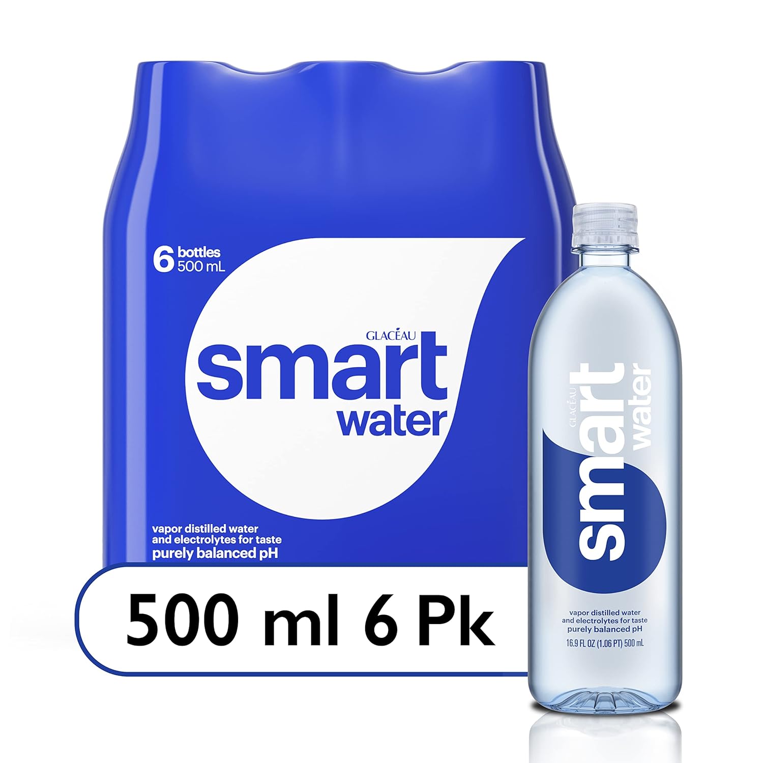 Hydrate Smart with Smartwater Pack of 6