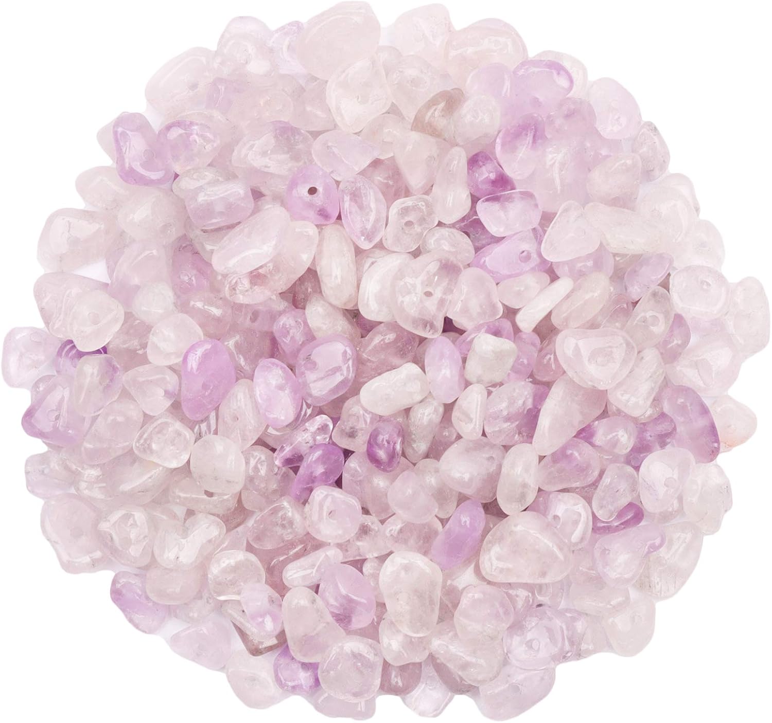 500 Natural Amethyst Jade Beads for Healing Bracelet