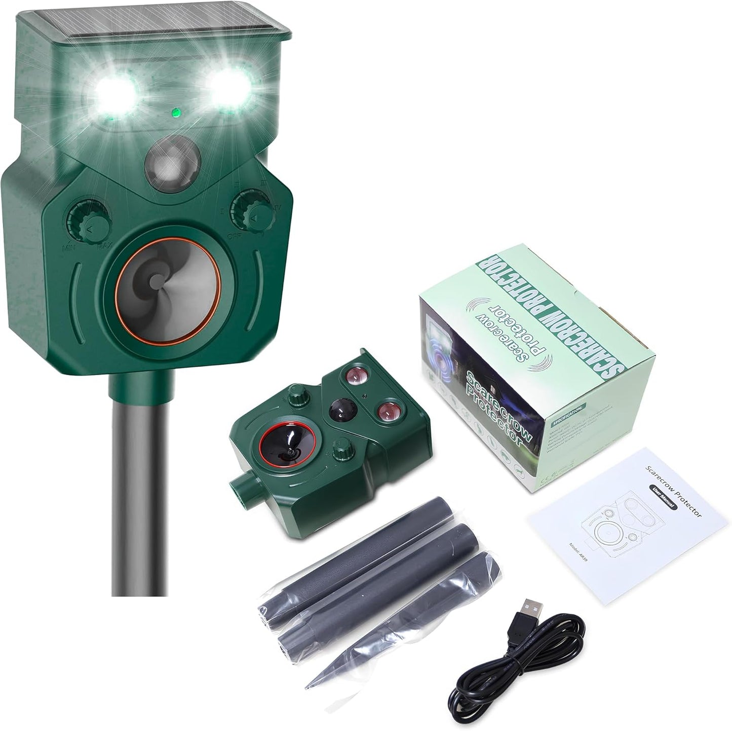 Premium Ultrasonic Animal Repellent for Effective Pest Control